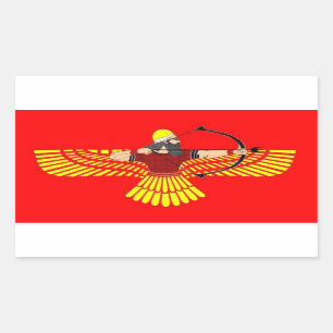 Winged Disc Stickers