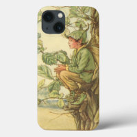 Winged Elm Fairy Sitting in a Tree