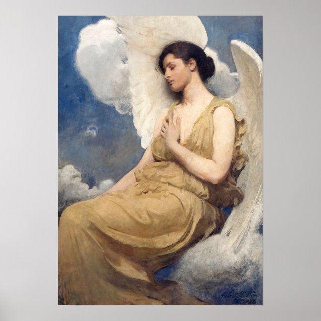 Winged Figure (1889) Poster (Front)