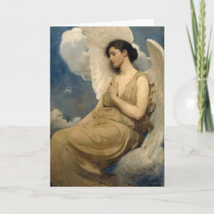 Winged Figure   Abbott Handerson Thayer Card