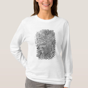 Winged Genie Worshipping the Sacred Tree T-Shirt