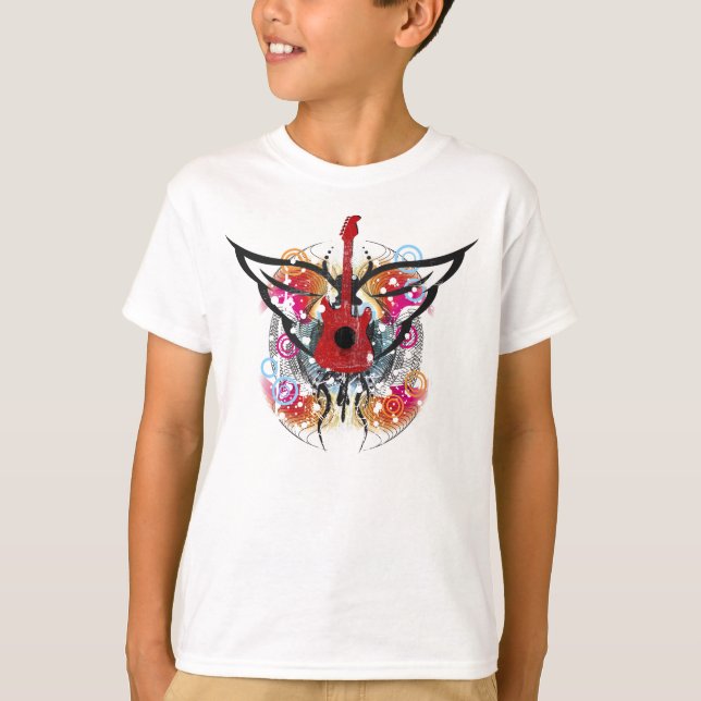 Winged Guitar T-shirt (Front)