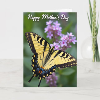 Winged Happy Mothers Day Card