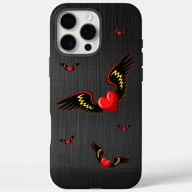 Winged Heart Case-Mate iPhone Case (Back)