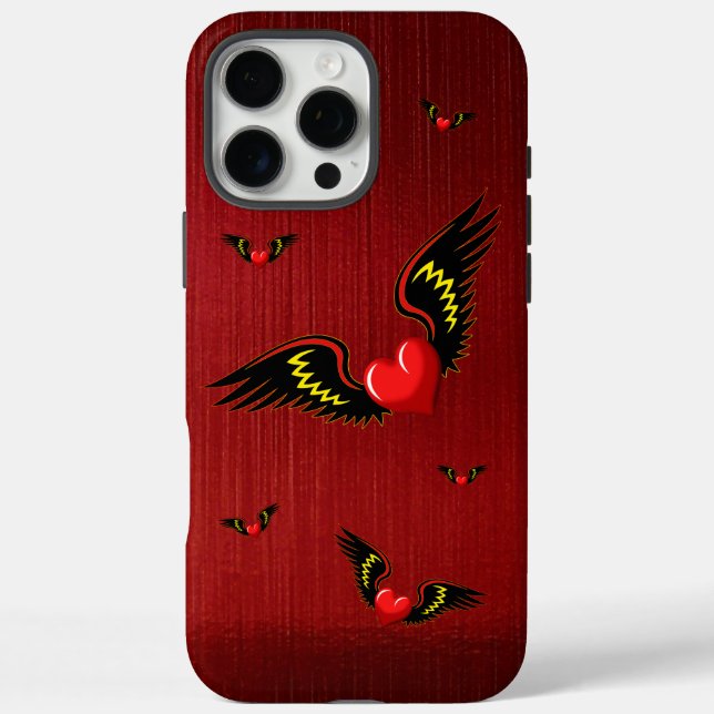 Winged Heart Case-Mate iPhone Case (Back)