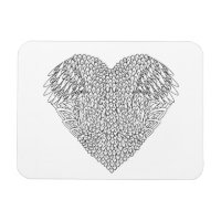 Winged Heart Doodle