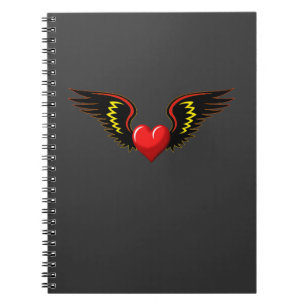 Winged Heart Notebook