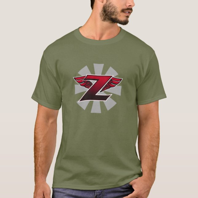 Winged Inferno Z  T-Shirt (Front)
