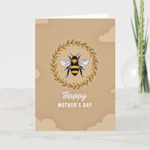 Winged Insect Mothers Day Card