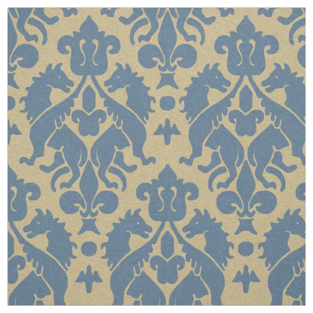 Winged Lions Fabric (Swatch)