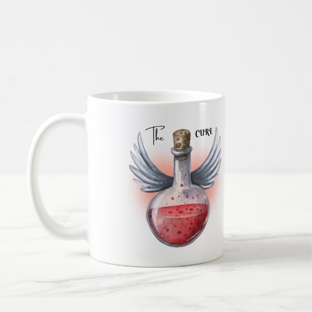 Winged Love Potion Coffee Mug (Left)