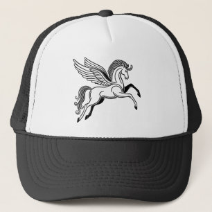Winged Pegasus: Inspirational Greek Mythology Trucker Hat