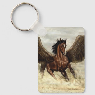 Winged Pegasus Key Ring