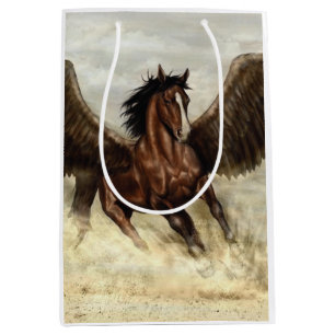 Winged Pegasus Medium Gift Bag