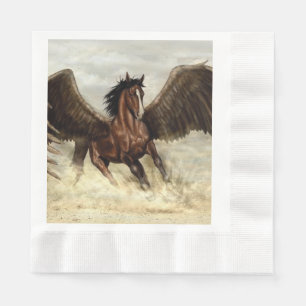 Winged Pegasus Napkin