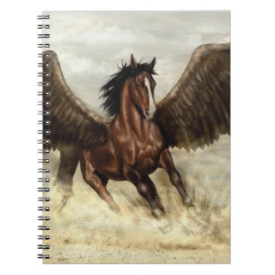 Winged Pegasus   Notebook