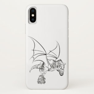 Winged Raptor / Tribal iPhone X Case