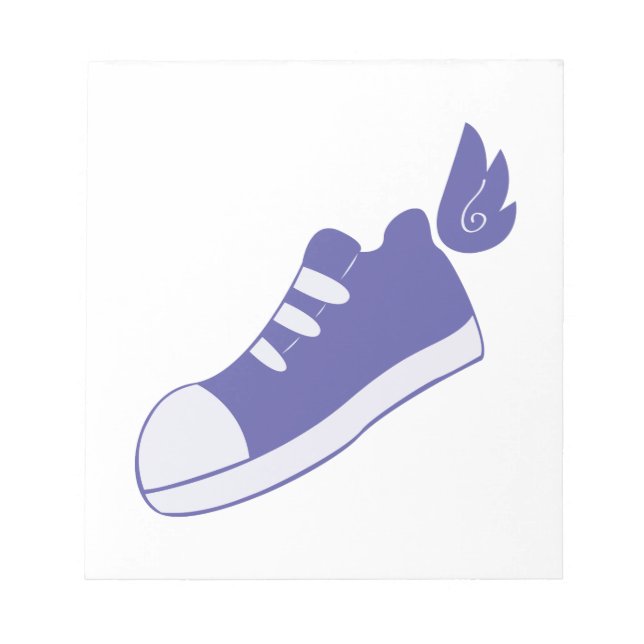 Winged Shoes Notepad (Front)