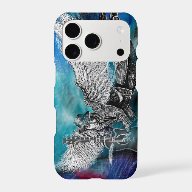 Winged Six String (Back)