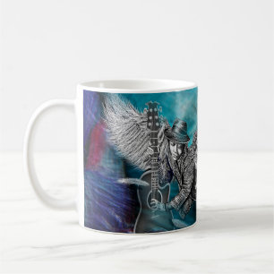 Winged Six String Coffee Mug