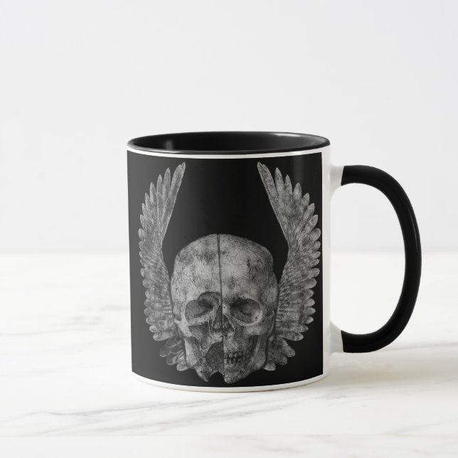 Winged Skull Mug (Right)