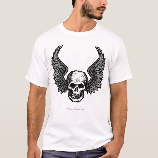 Winged Skull T-shirt (Front)