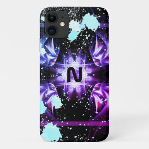 Winged Star Dust Monogram Case