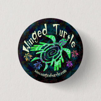 Winged Turtle Buttons