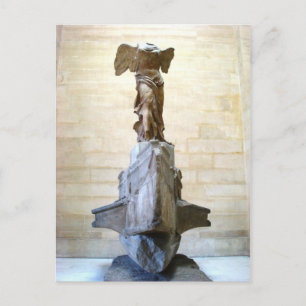Winged Victory of Samothrace Nike Postcard