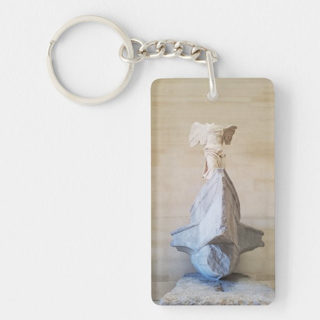 Winged Victory of Samothrace Souvenir Key Ring (Front)