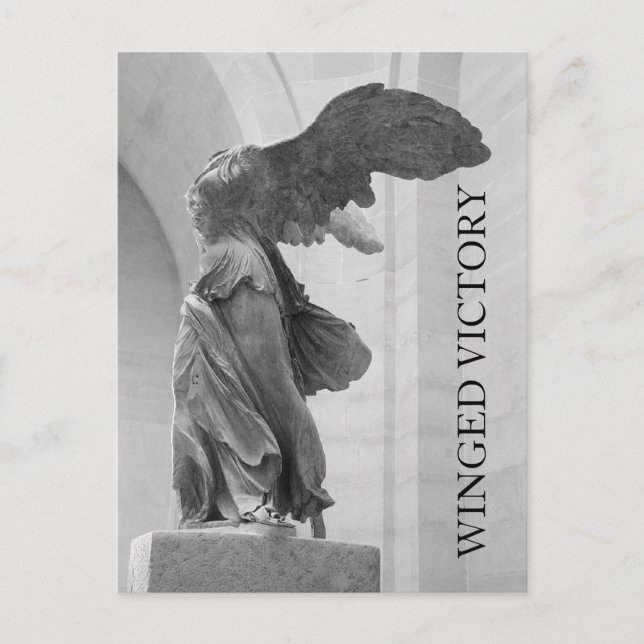 Winged Victory Postcard (Front)