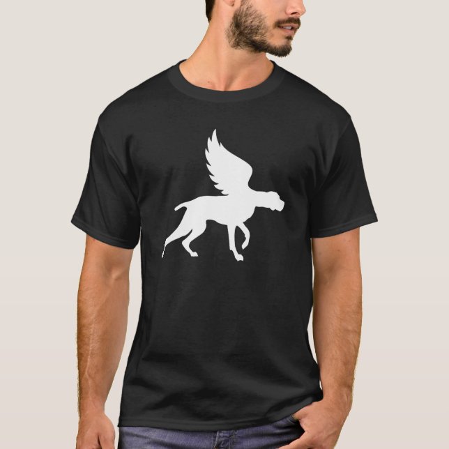 Winged Vizsla T-Shirt (Front)