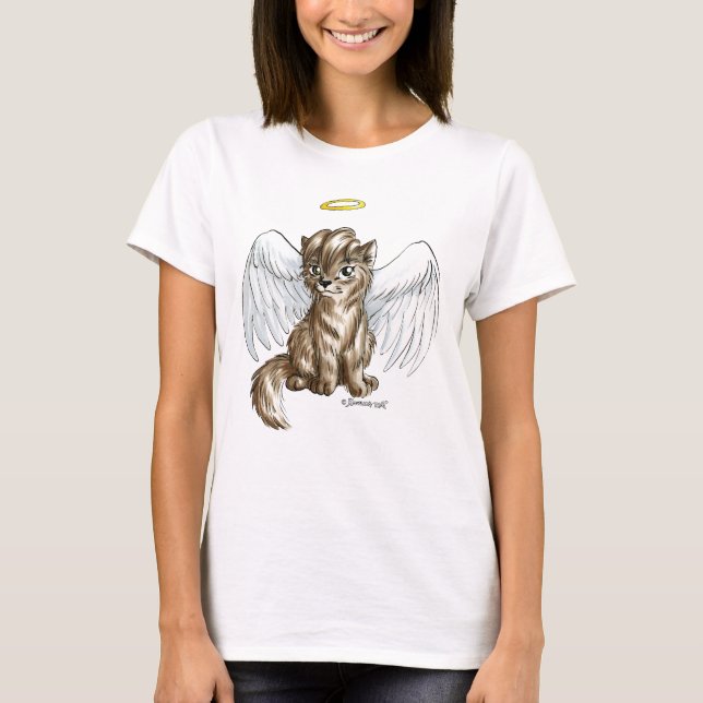 Winged Wolf Cub T-shirt (Front)