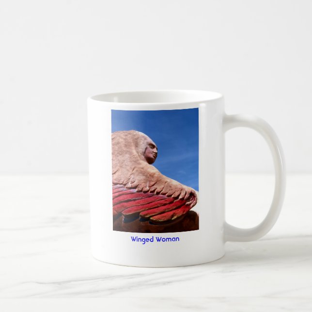 Winged Woman (1)/Mug Coffee Mug (Right)