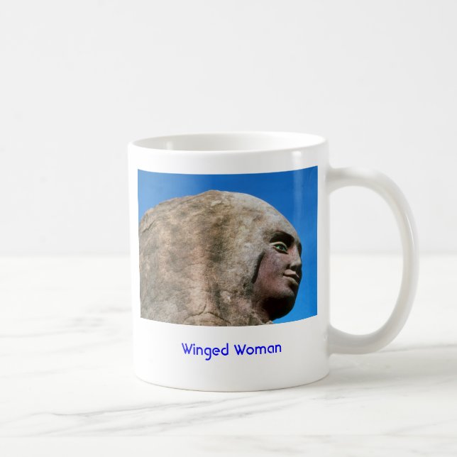 Winged Woman (Face)/Mug Coffee Mug (Right)