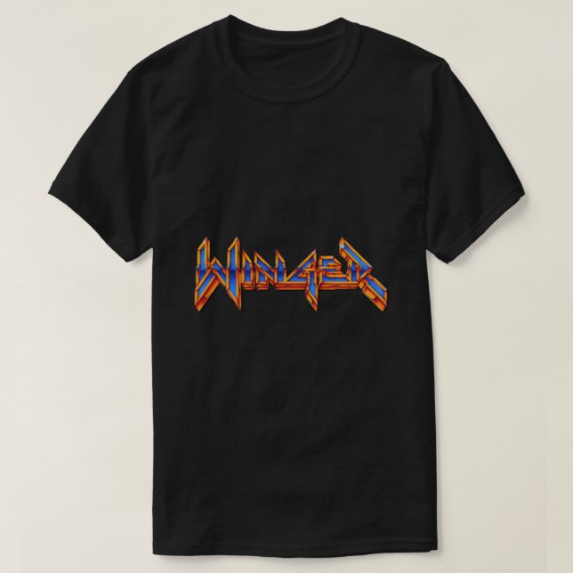 Winger Band Logo Vintage Classic T-Shirt (Design Front)