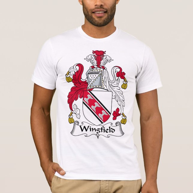 Wingfield Family Crest T-Shirt (Front)