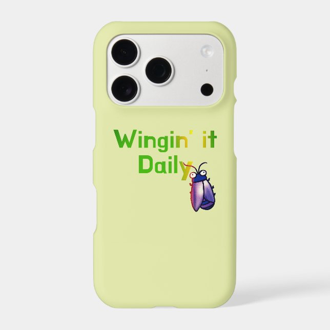 Wingin It Daily Funny Bug Humour (Back)