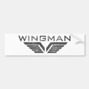 Wingman Bumper Sticker