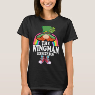 Wingman Leprechaun St Patricks Day Costume T-Shirt