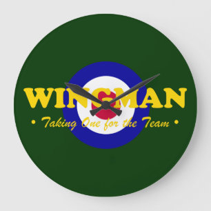 Wingman (RAF) Large Clock