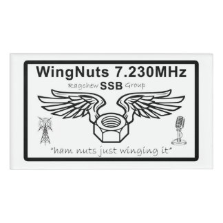WingNuts 7230 Name Tag