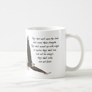 Wings As Eagles Isaiah 4o:31 Coffee Mug