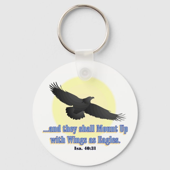 Wings As Eagles KEYCHAIN (Front)