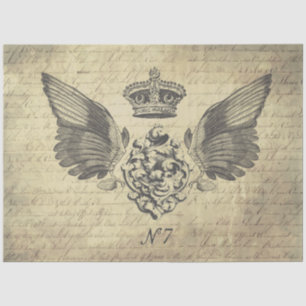 wings Decoupage Tissue Paper