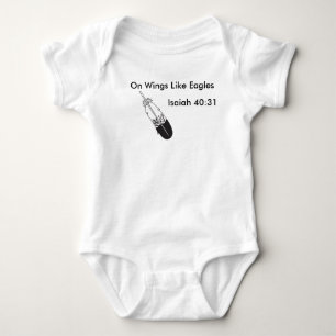 Wings like Eagles, baby Bodysuit