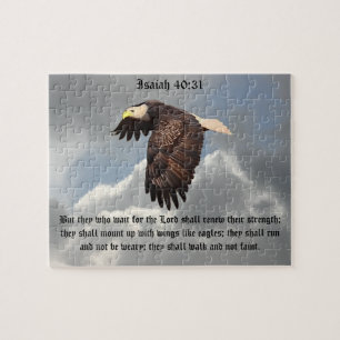 WINGS LIKE EAGLES JIGSAW PUZZLE