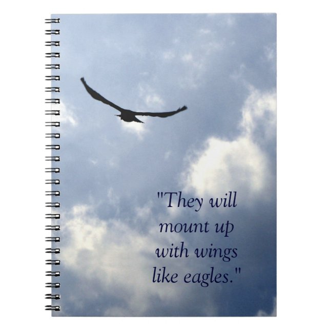 Wings Like Eagles Notebook (Front)