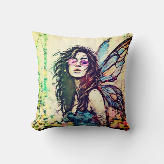 Wings of a Fairytale  Cushion (Front)