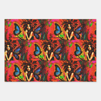 Wings of a Fairytale  Wrapping Paper Sheet